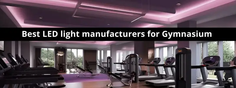 Best LED light manufacturers for Gymnasium